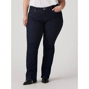 NWT Signature By Levis. Modern Boot Cut Womens Jeans Size 24M Dark Wash Denim